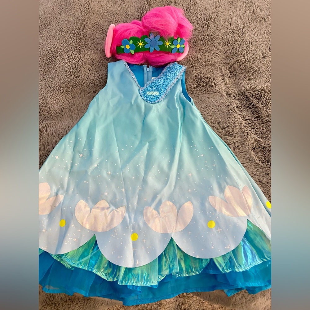 Trolls Halloween Costume size 4-6x